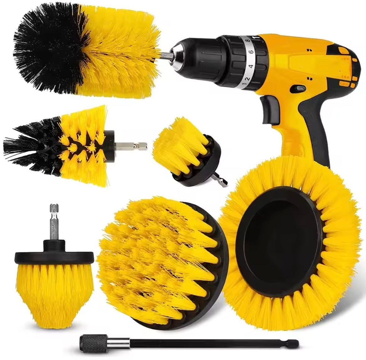 Brosse nettoyage perceuse