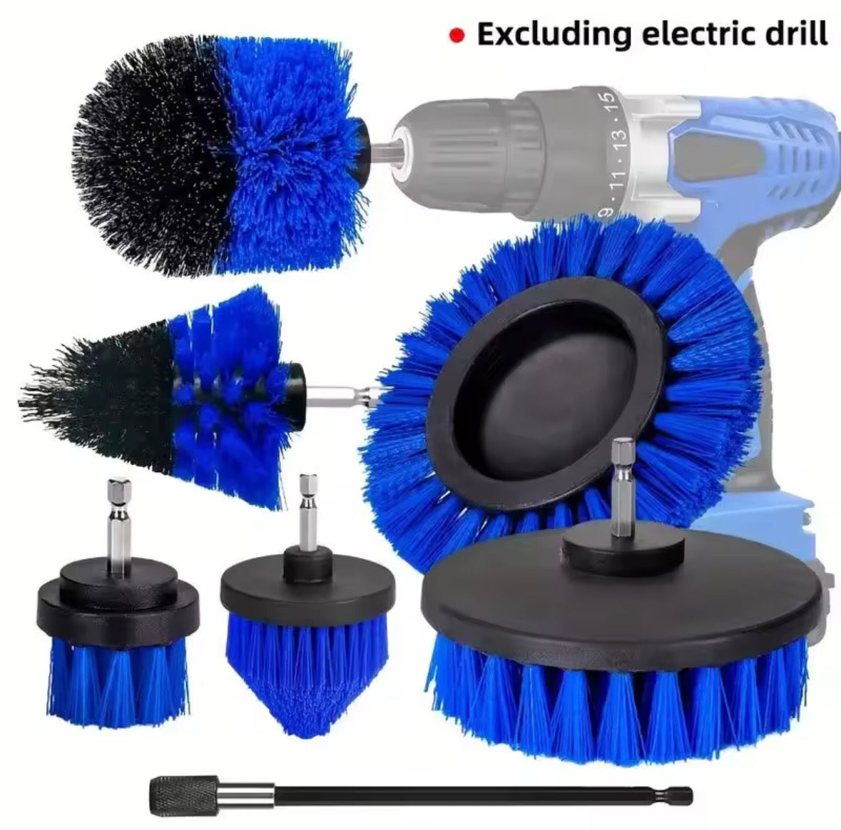 Brosse nettoyage perceuse
